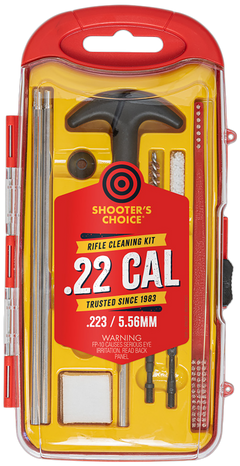 Shooters Choice SHFSRK22 Gun Rod Cleaning Kit .22 Caliber 13-Piece Rifle — view 2