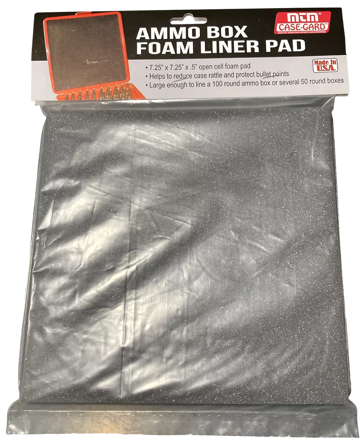MTM Case-Gard FL142 Ammo Box Foam Liner 100-Round — view 2