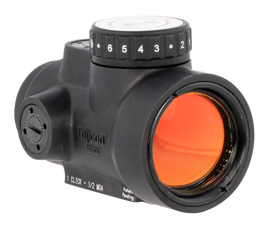 Trijicon MRO HD 1x25mm 2 MOA Red Dot / 68 MOA Circle Reflex Sight - Matte Black — view 2