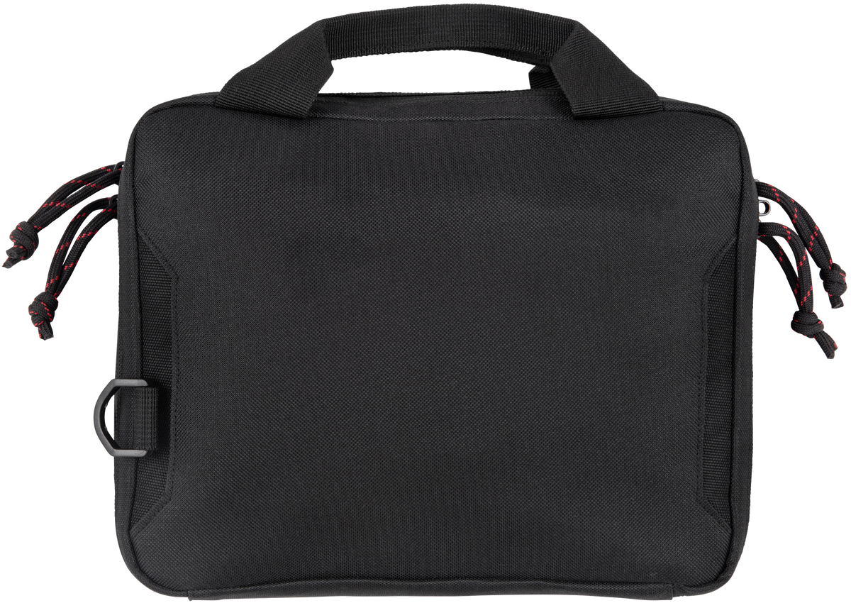 Tac Six Crew 2-Gun Tactical Pistol Case 10" Black 600D Polyester — view 2
