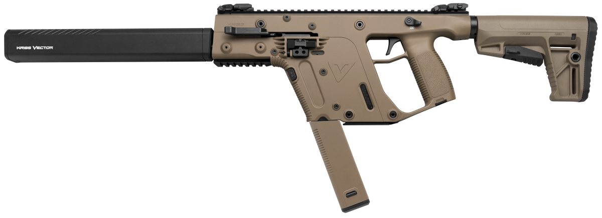Kriss USA Vector CRB G2 45 ACP 16" 30+1 Semi-Auto Rifle - FDE — view 2