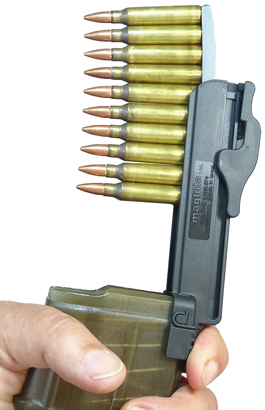 Maglula LU54B StripLULA .223 Rem/5.56x45mm NATO 10-Rd Steyr AUG Magazine Loader - Black Polymer — view 2