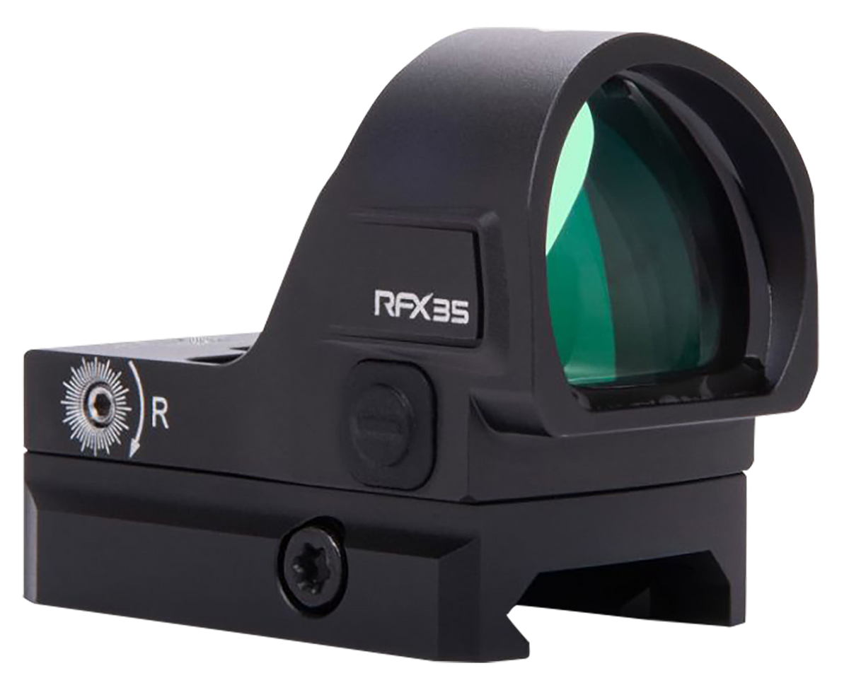 Viridian RFX35 1x 22x26mm 3 MOA Green Dot Reflex Sight RMR Footprint Black — view 2