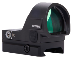 Viridian RFX35 1x 22x26mm 3 MOA Green Dot Reflex Sight RMR Footprint Black — view 2