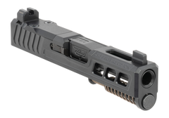 Zaffiri Precision ZPS.3 Slide Fits Glock 43X 9mm Black Cerakote RMR Optic Cut Top Ported - Co-Witness Sights — view 2