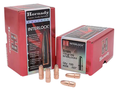 Hornady InterLock 8mm .323 170gr Round Nose Rifle Bullets - 100/Box — view 2