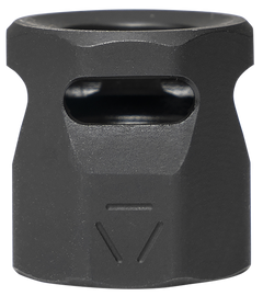 Strike Industries MCCIRCLE Micro Threaded Compensator 1/2x28 Black Steel 9mm/.357 SIG — view 2