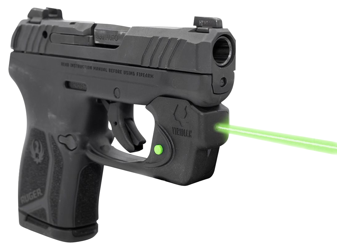 Viridian E-Series Green Laser Sight for Ruger LCP MAX Trigger Guard Mount Black — view 2
