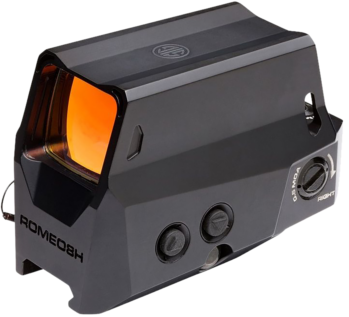 Sig Sauer Electro-Optics Romeo8H 1x38mm Red Dot Sight 2 MOA Red Ballistic Dot/65 MOA Circle - Black — view 2