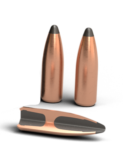 Nosler Partition 22 Cal .224 60gr Spitzer Reloading Bullets - 50/Box — view 2