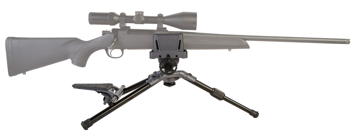 Caldwell Precision Turret Shooting Rest Black Aluminum 22.40" L — view 2