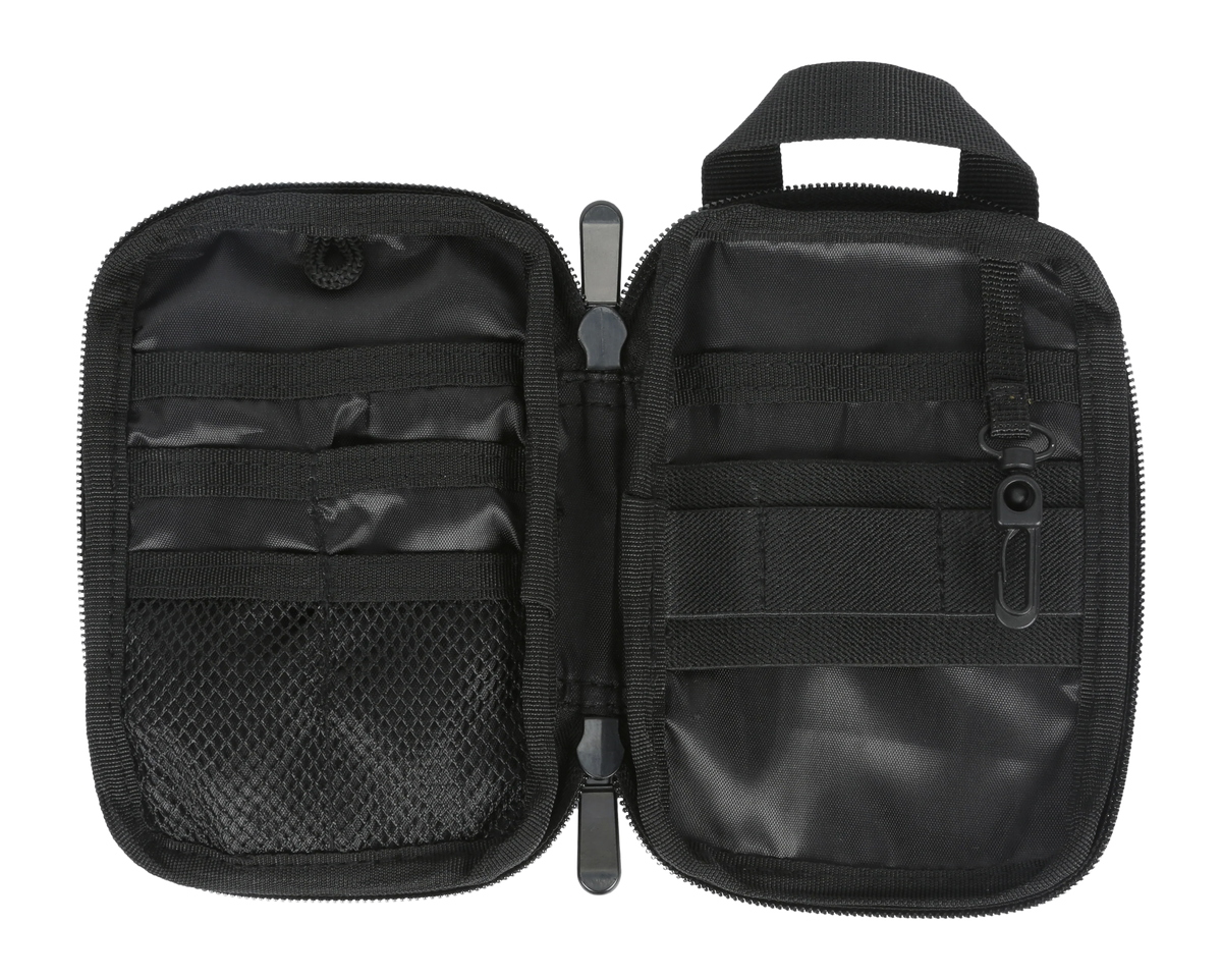 US PeaceKeeper P22045 EDC Pocket Organizer 4"x6" Black 1000D Nylon — view 2