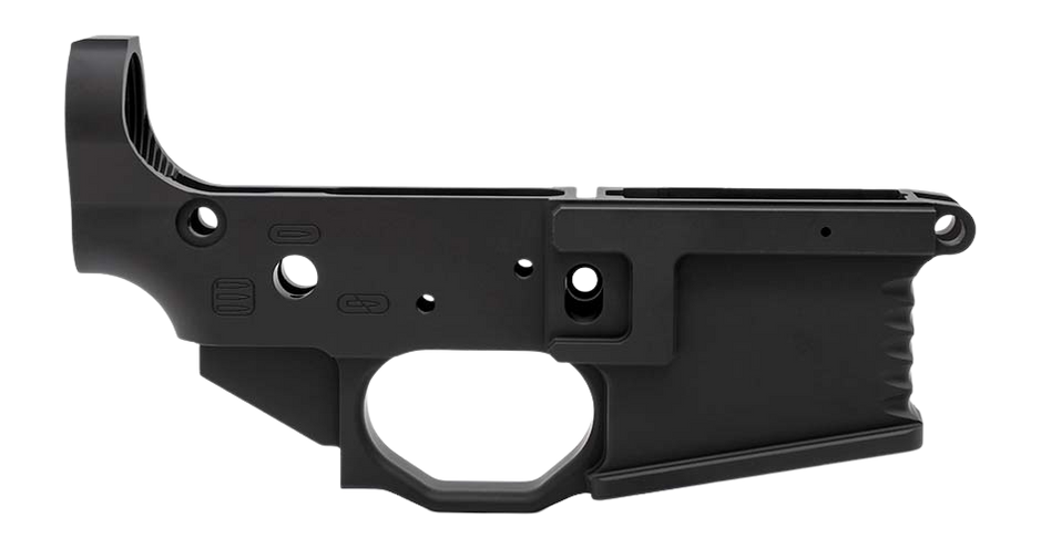 Black Rain Ordnance Spec15 Stripped Lower Receiver - Armored Black Cerakote — view 2