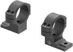 Leupold BackCountry 30mm High 2-Piece Ring Mount Matte Black - Tikka T3/T3X — view 2