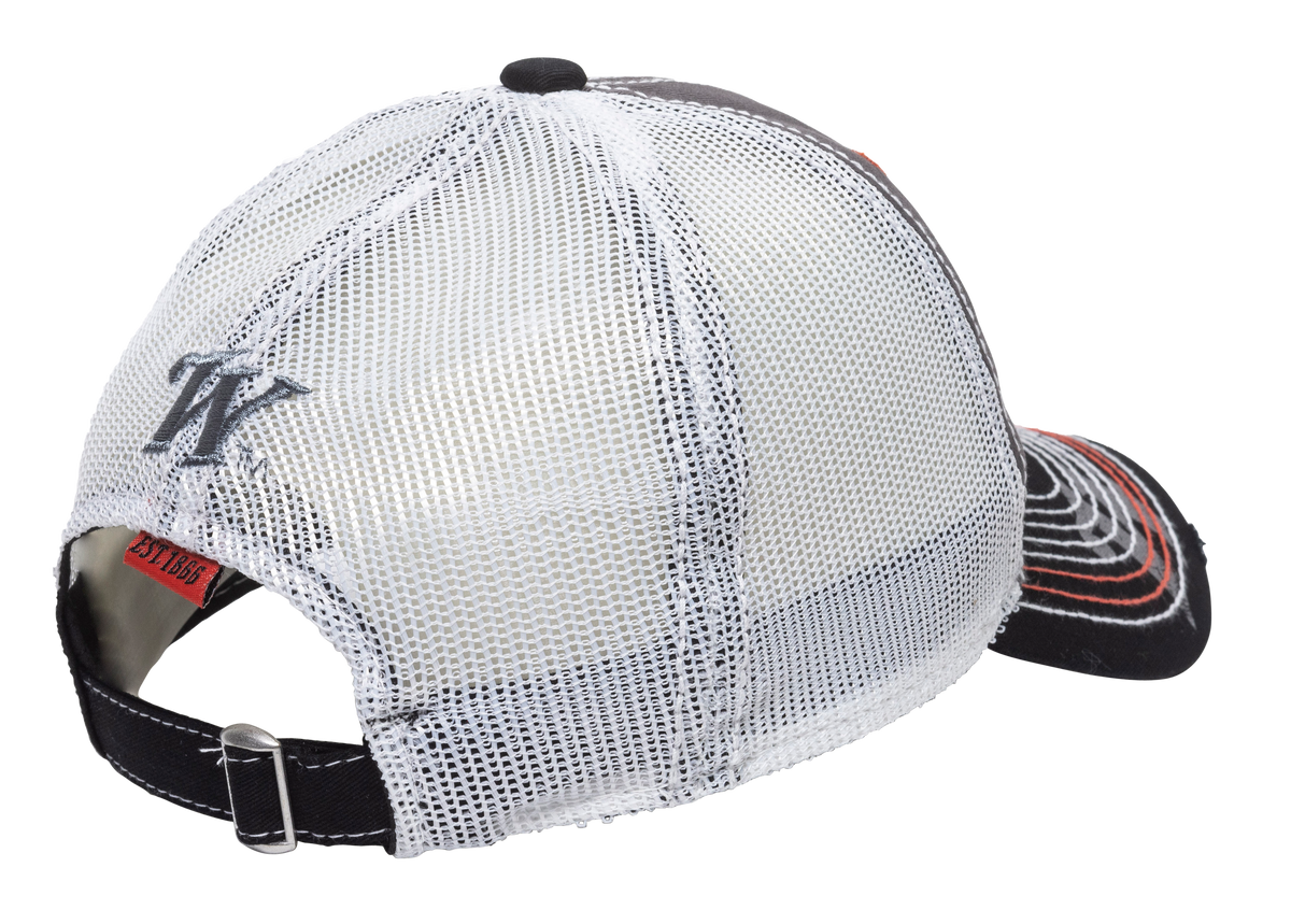 Outdoor Cap Winchester Cotton Twill Black/Charcoal/White Unstructured OSFA — view 2