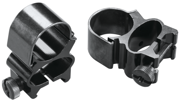 Weaver Mounts 49513 See-Thru Detachable Scope Rings 1" Gloss Black Aluminum — view 2