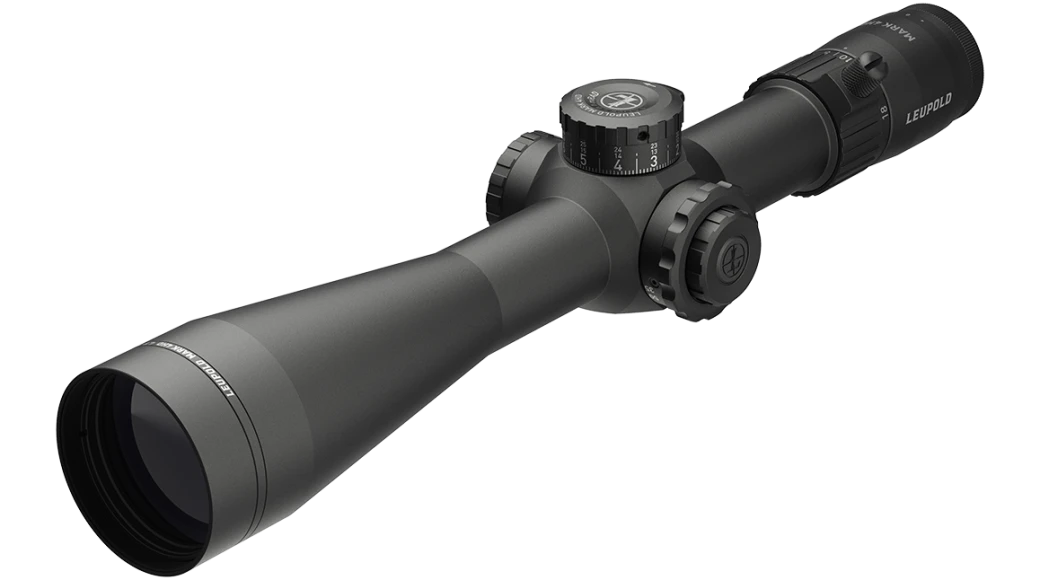 Leupold Mark 4HD 4.5-18x52mm 34mm Tube Illuminated FFP PR1-MIL Matte Black Riflescope — view 2