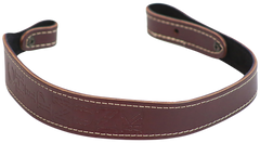 Chipmunk 80021 Brown Leather Adjustable Rifle Sling — view 2