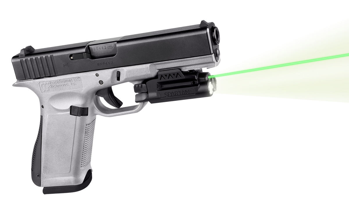 LaserMax SPSCG Green Spartan Light/Laser 120 Lumen White LED - Handgun — view 2