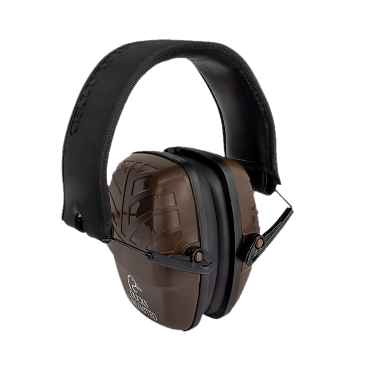 Radians DU-LOHP Low Profile 23 dB NRR Over the Head Earmuff Brown — view 2