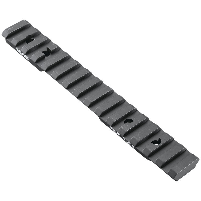 Weaver Mounts 99472 Extended Multi-Slot Base Black Aluminum Browning AB3 Long Action — view 2