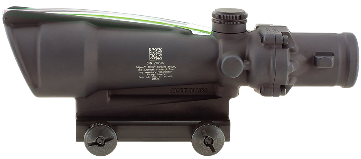 Trijicon 100156 ACOG 3.5x35mm Green Horseshoe .223/5.56 BDC Riflescope - Black Hardcoat Anodized — view 2