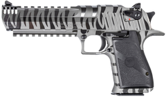 Magnum Research Desert Eagle Mark XIX 44 Mag 6" 8+1 Semi-Auto Pistol - White w/Tiger Stripes — view 2