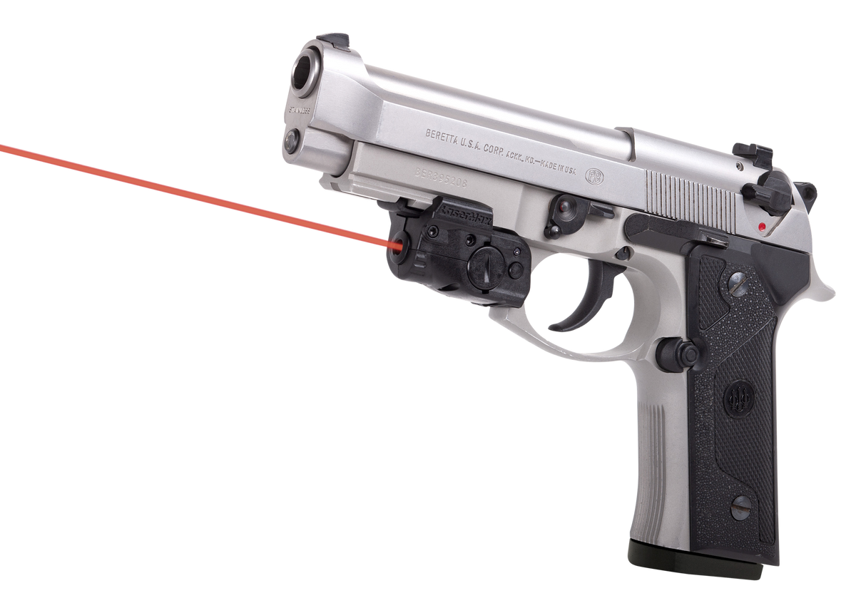 LaserMax GSLTNR Red Lightning Rail-Mount Laser Sight w/ GripSense - Black — view 2