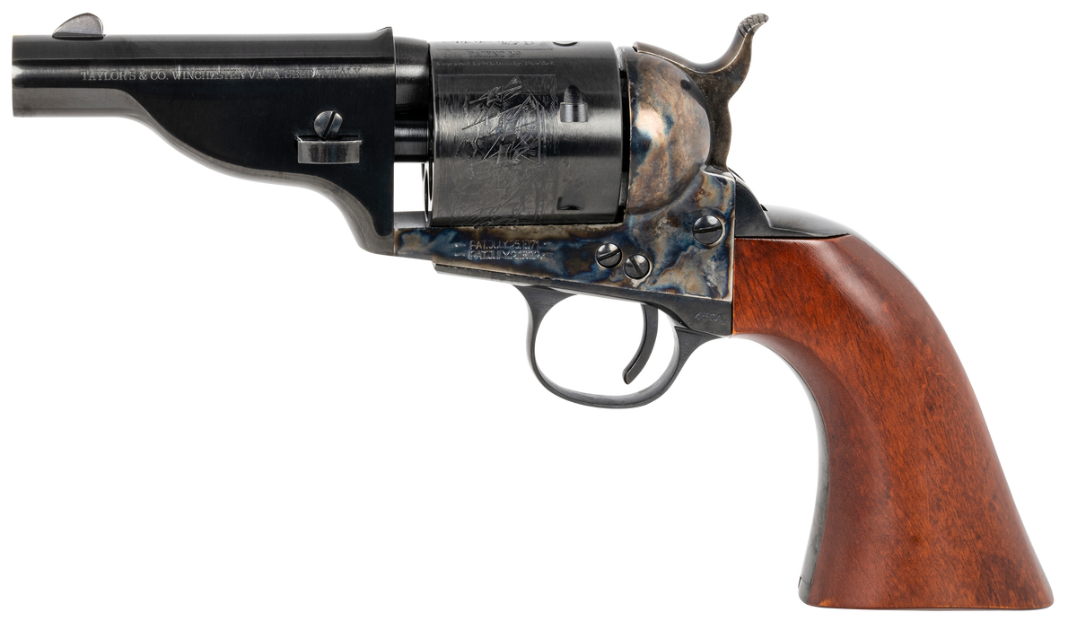 Taylor's & Company 550957 The Hickok Open-Top 45 Colt 3.50" 6-Rd SAO Revolver — view 2