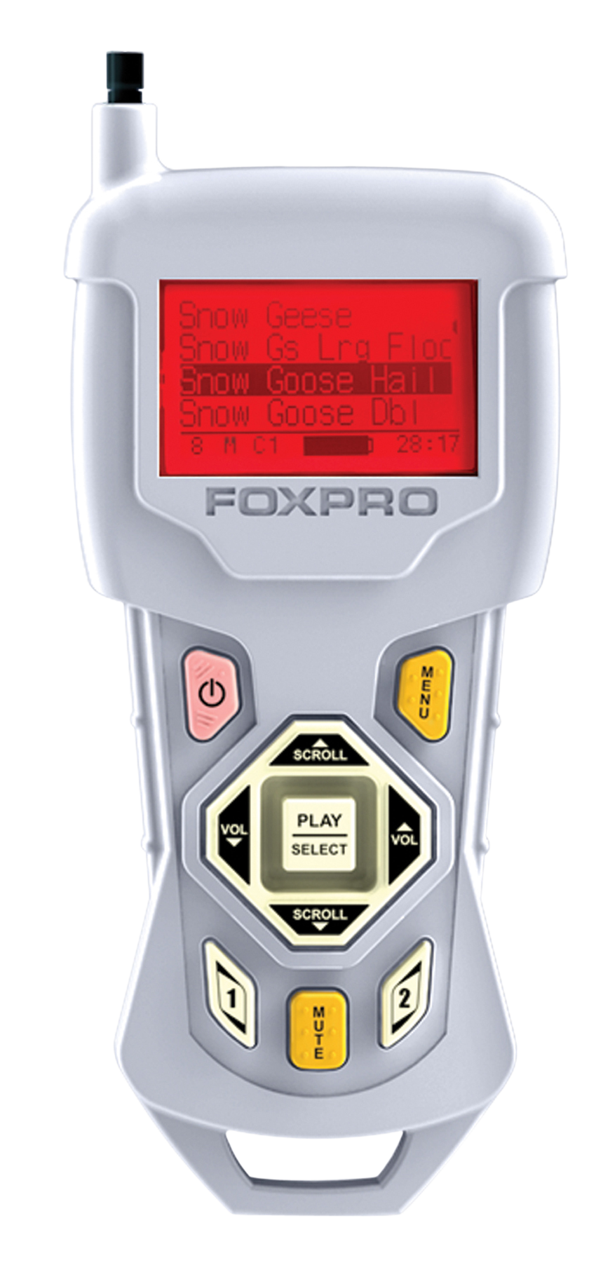 Foxpro Snow Pro Digital Game Call 75 Sounds Crow/Geese - White — view 2