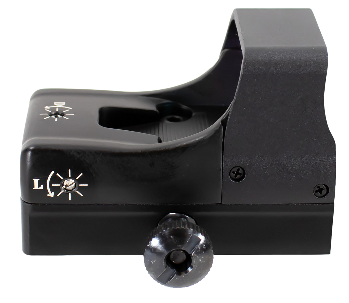 Aim Sports RT5C1 Compact Reflex Sight 1x27mm 3.5 MOA Red Dot Matte Black — view 2