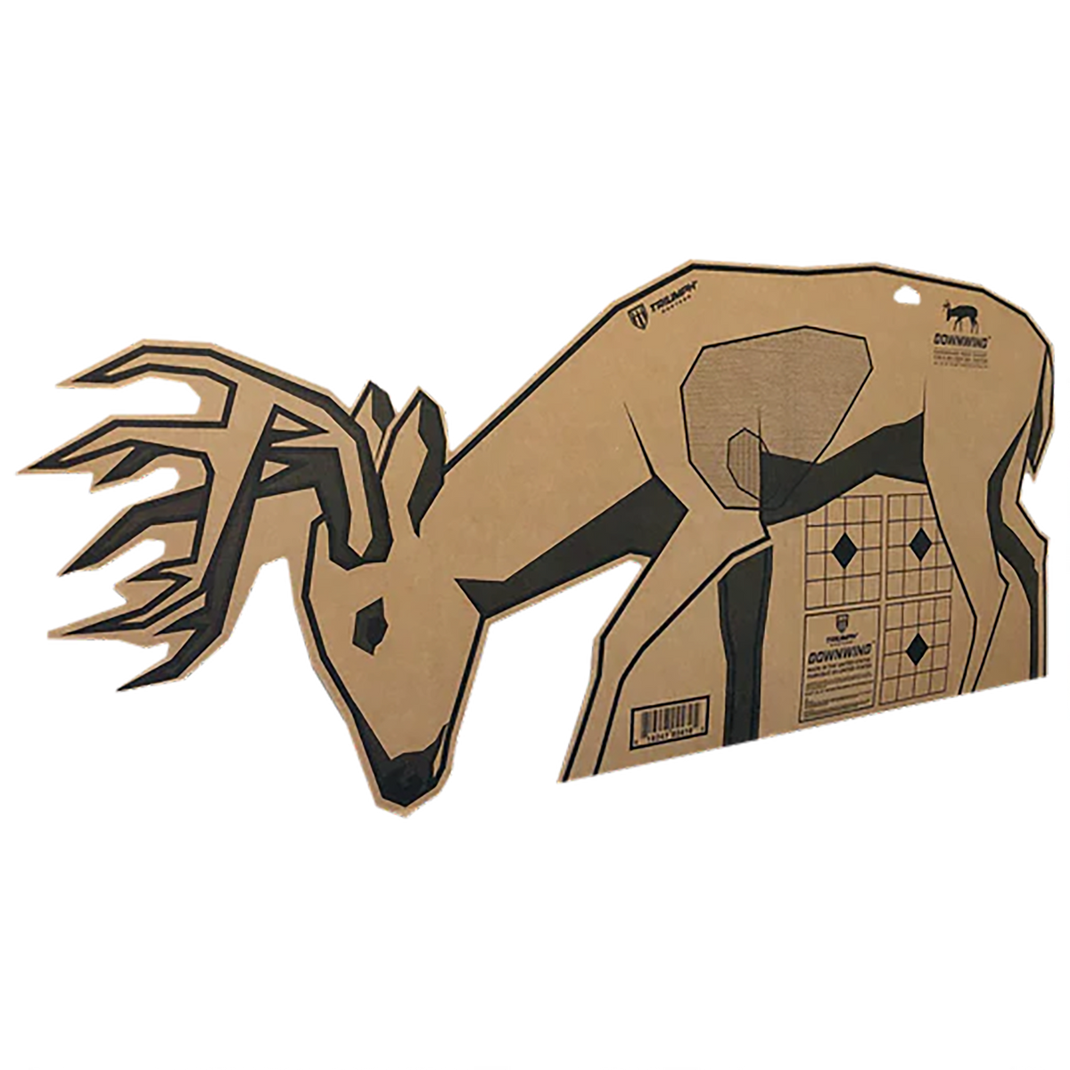 Triumph Systems Downwind Deer Standing Cardboard Target 40" x 17.50" — view 2