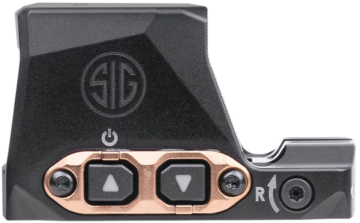 Sig Sauer Electro-Optics Romeo-X Enclosed Compact 1x 24mm 2 MOA Red Dot/65 MOA Circle Reticle - Black/Rose Gold — view 2