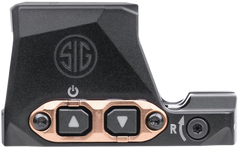 Sig Sauer Electro-Optics Romeo-X Enclosed Compact 1x 24mm 2 MOA Red Dot/65 MOA Circle Reticle - Black/Rose Gold — view 2