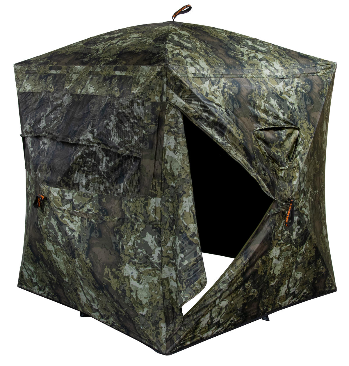 Muddy Infinity Evo 58" x 58" 3-Person Veil Canyon Grey Hunting Blind — view 2