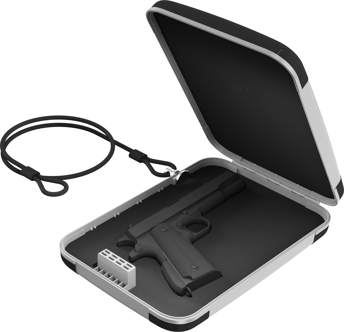 Hornady TrekLite Lock Box 11.8" x 8.2" x 2.6" TSA Combination Lock — view 2