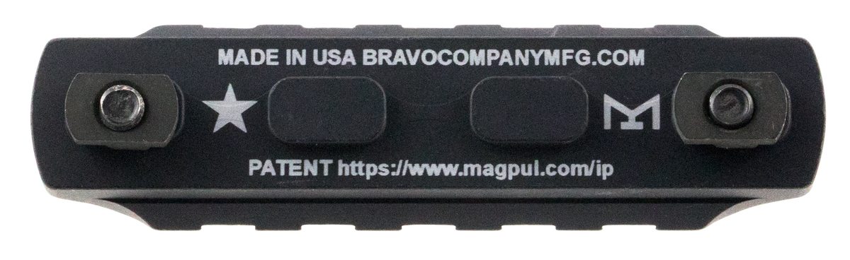BCM MCMR-1913-A3 3" Picatinny Rail Section - M-LOK Aluminum — view 2