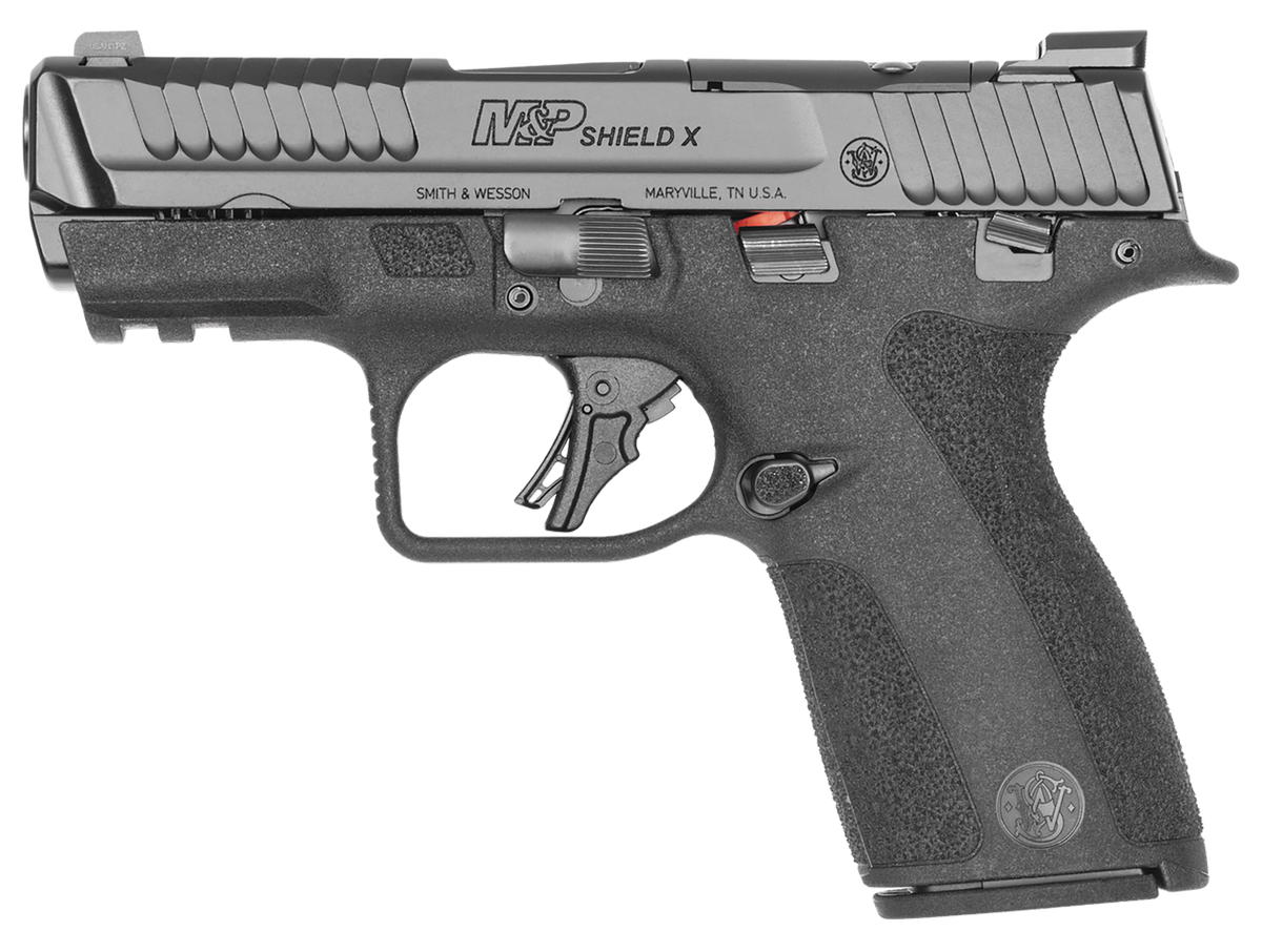 Smith & Wesson M&P 9 Shield X 9mm 3.6" 15+1 Semi-Auto Pistol - Thumb Safety — view 2