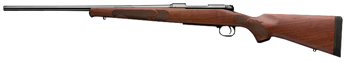 Winchester Model 70 Featherweight 6.5 PRC 24" 3+1 Bolt Action Rifle - Satin Walnut / Blued — view 2