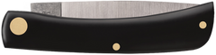 Case Sod Buster Jr 2.80" Skinner Plain Folding Knife - Black Synthetic Handle — view 2