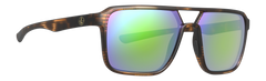 Leupold Bridger Matte Tortoise Emerald Mirror Polarized Sunglasses — view 2