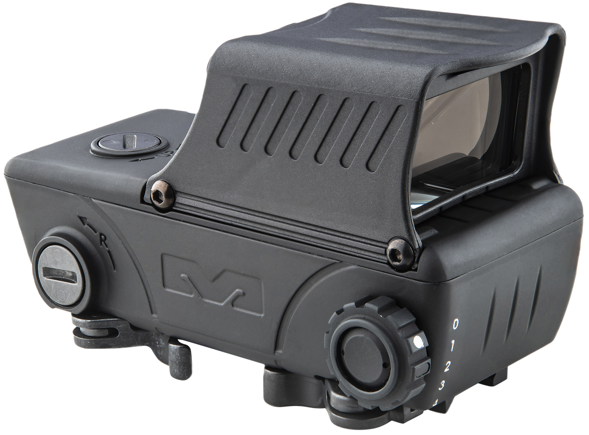 Meprolight USA RDS Pro V2 1x 2.2 MOA Red Dot Bullseye Sight - Black — view 2