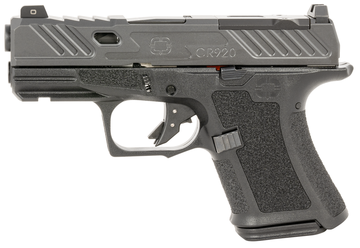 Shadow Systems CR920 Elite 9mm Luger 3.4" 10+1 Semi-Auto Pistol - Black — view 2