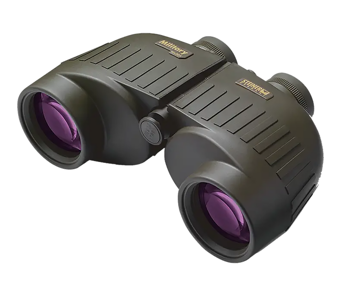Steiner M1050r 10x50mm Military Binocular - SUMR Ranging Reticle & Laser Protection Filter, OD Green — view 2
