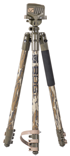 Bog-Pod DeathGrip 7"-59" Aluminum Tripod - Mossy Oak Bottomland — view 2