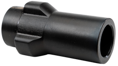 Angstadt Arms 3-Lug Muzzle Adapter 9mm Luger 1/2x28 Black Nitride Hardened Steel 1.42" — view 2