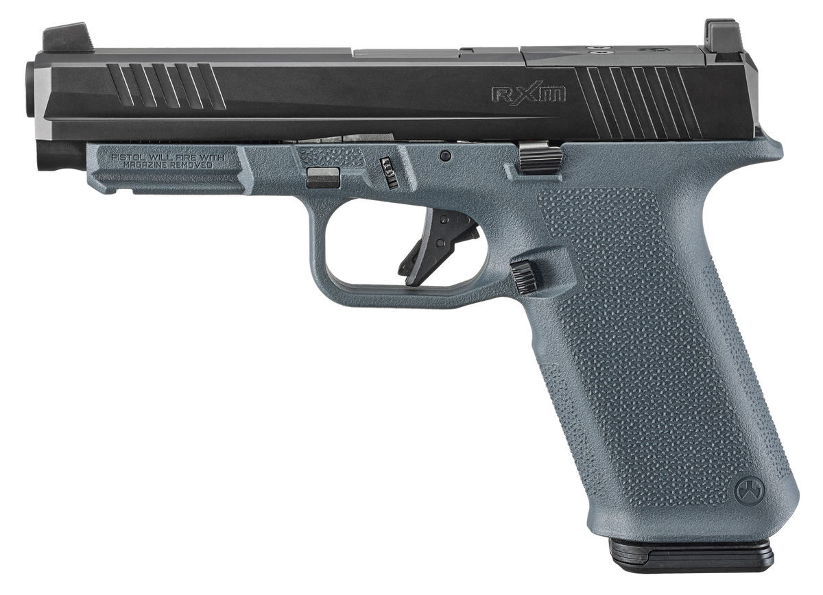 Ruger RXM 9mm Luger 4.50" 17+1 Semi-Auto Pistol - Optic Ready Stealth Gray — view 2