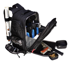 G Outdoors Executive Backpack Black Holds 5 Handguns — view 2