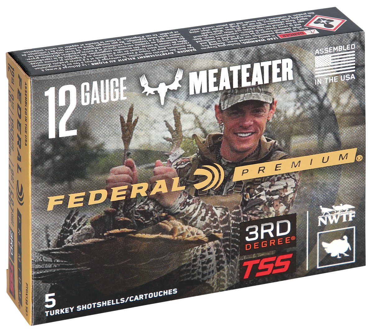 Federal PTDX139567 Premium 3rd Degree 12Gauge 3.50" 2oz 5/6/7Shot 5 Per Box/50 Case — view 2