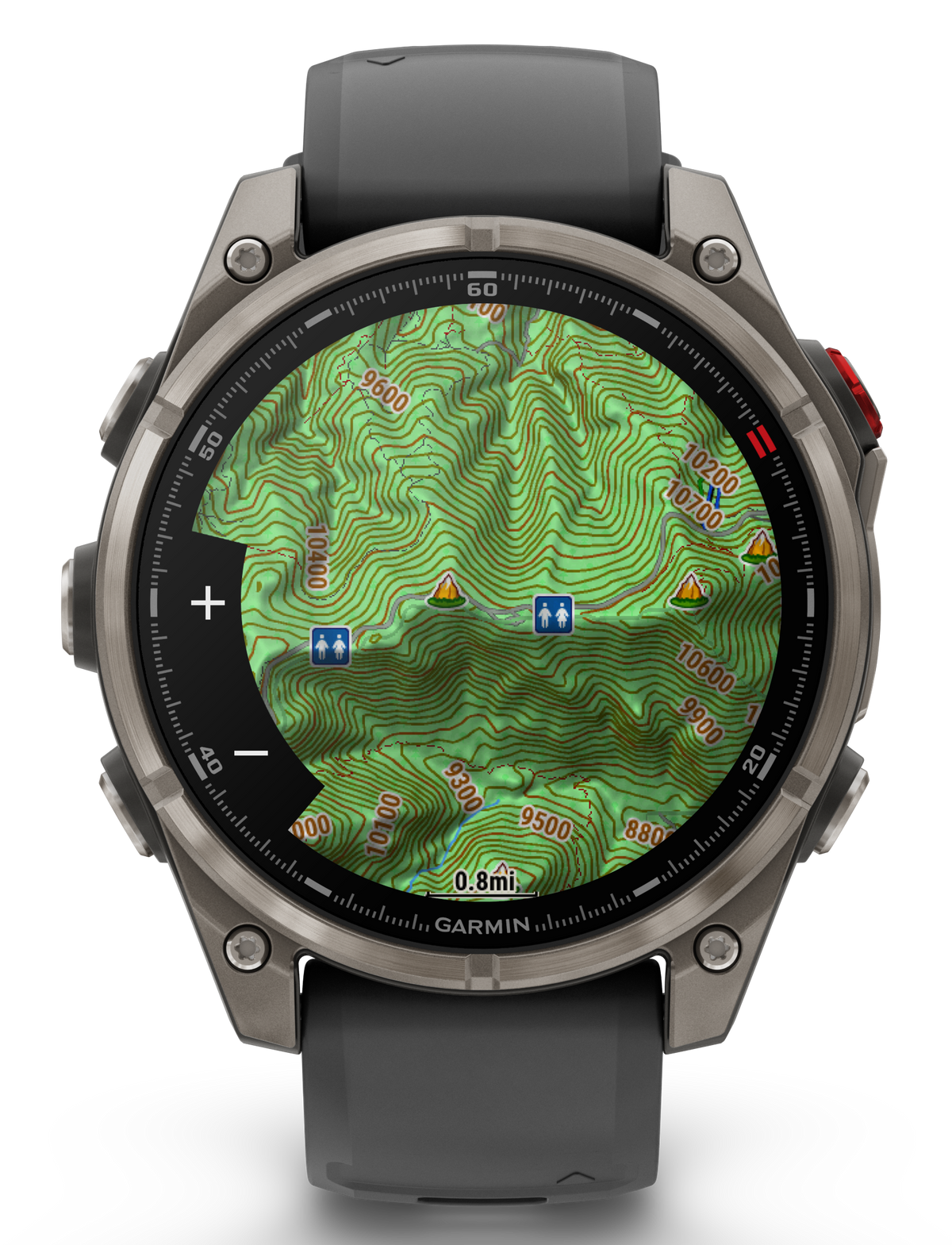 Garmin Fenix 8 Pro AMOLED 47mm Sapphire GPS Multisport Smartwatch - Titanium/Graphite — view 2